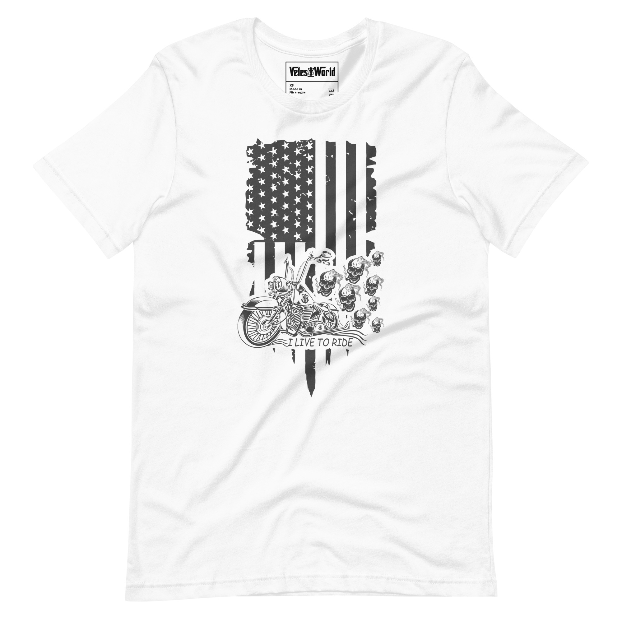 Buy American biker T-shirt